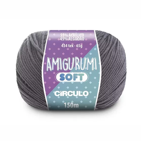Fio Linha Amigurumi Soft Círculo 65g - 2620 - Praia