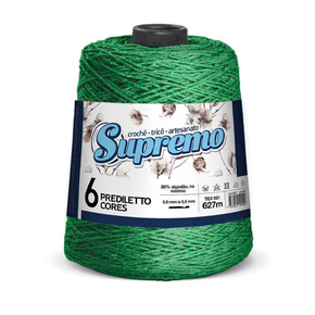 Barbante Prediletto Supremo 6 1.8kg - 42 - Verde Bandeira