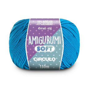 Fio Linha Amigurumi Soft Círculo 65g - 5069 - Samambaia