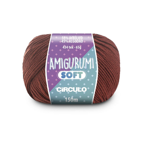 Fio Linha Amigurumi Soft Círculo 65g - 7069 – Mostarda