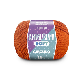 Fio Linha Amigurumi Soft Círculo 65g - 7069 – Mostarda