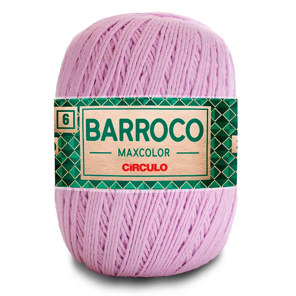 Fio Linha Barroco Maxcolor 6 Circulo 200g - 6006 - Lilás Candy