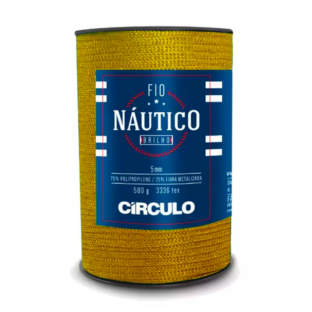 nautico brilho 7854 dourado