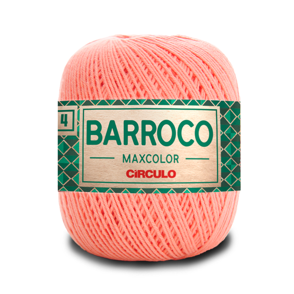 マロン BARBANTE BARROCO MAXCOLOR 100%ALGODÃO 200G 226M BRONZE 7259