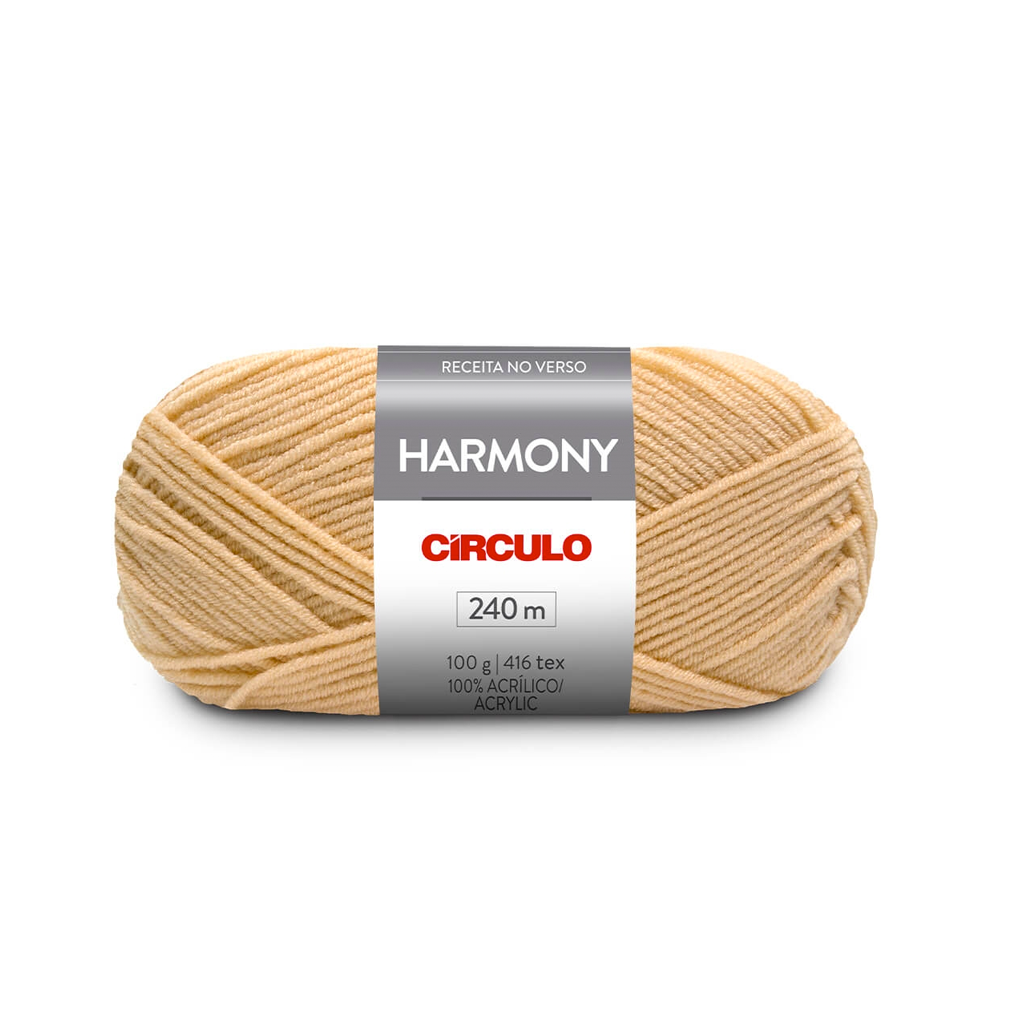 fio la harmony circulo 100g 7034 marfim