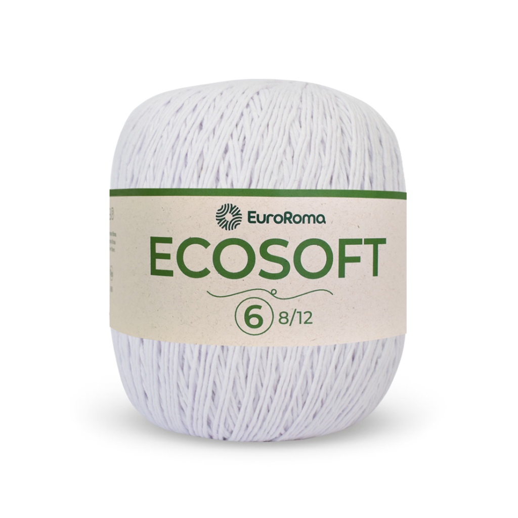 barbante ecosoft euroma 200 branco
