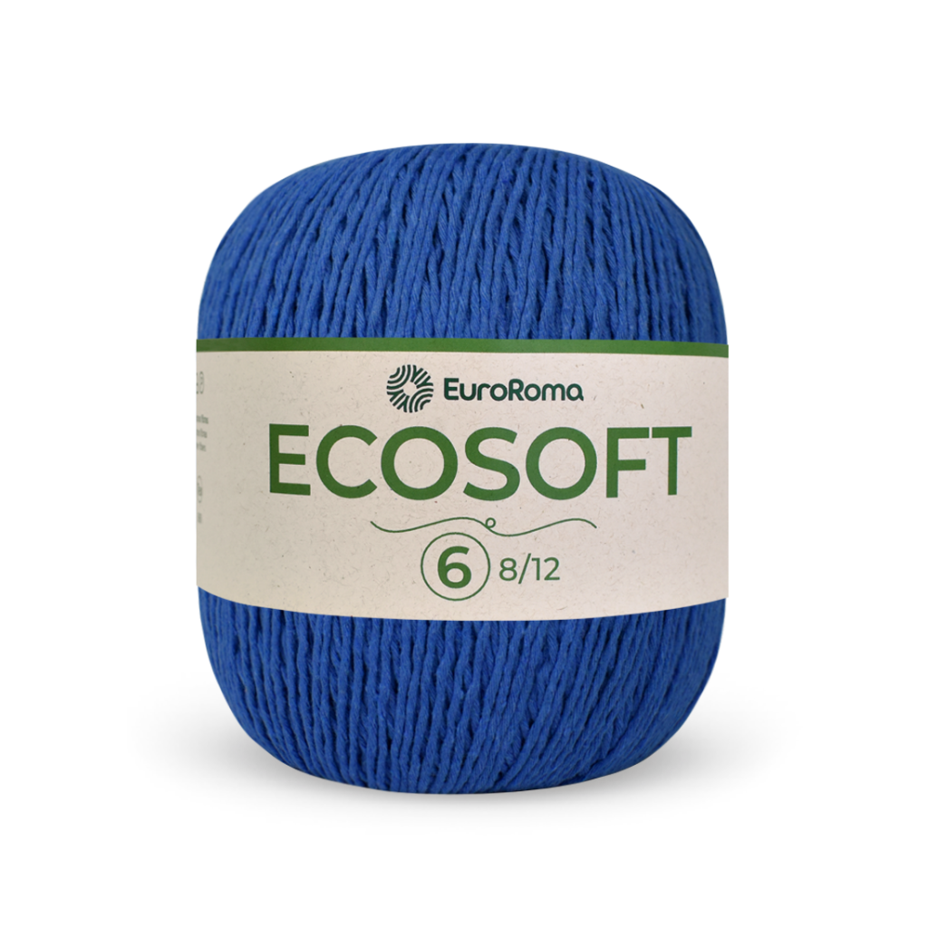 barbante ecosoft euroma 903 azul royal
