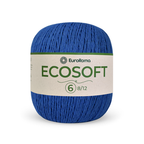 Ecosoft 8/12 Nº 6 EuroRoma - 400g - 903 - Azul Royal