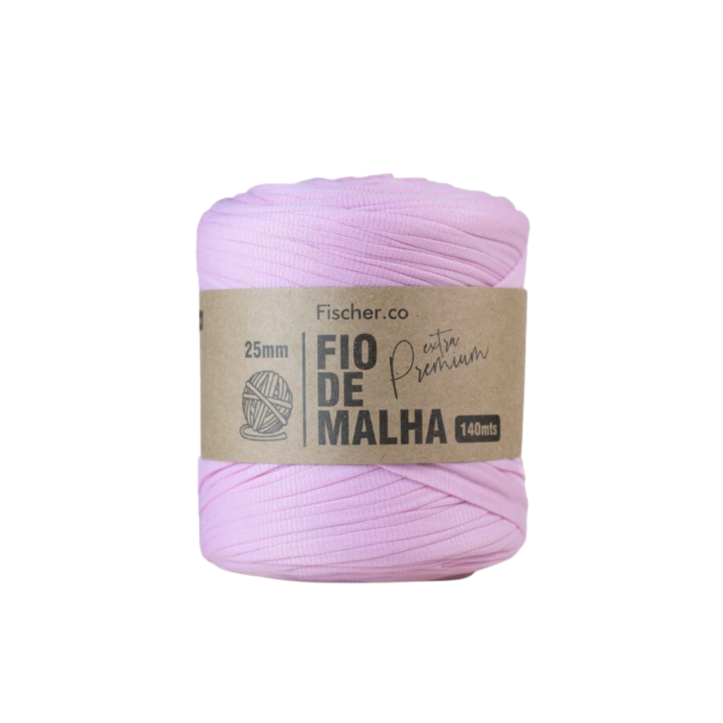 fio de malha extra premium fischer rosa 04
