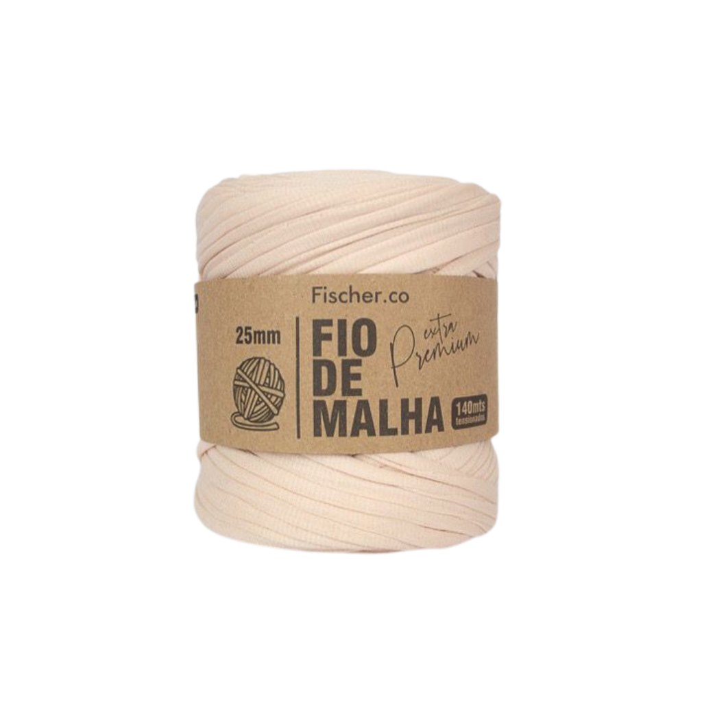 fio de malha extra premium fischer perola 11