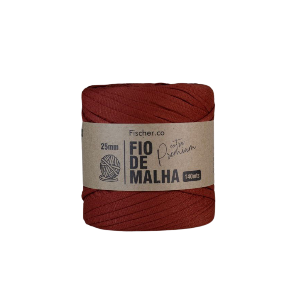 fio de malha extra premium fischer canela 67