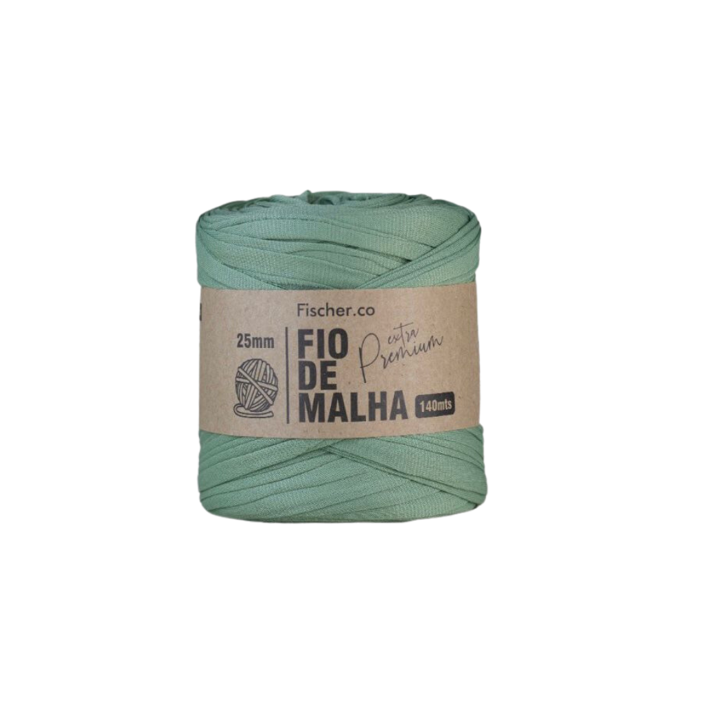 fio de malha extra premium fischer eucalipto 63