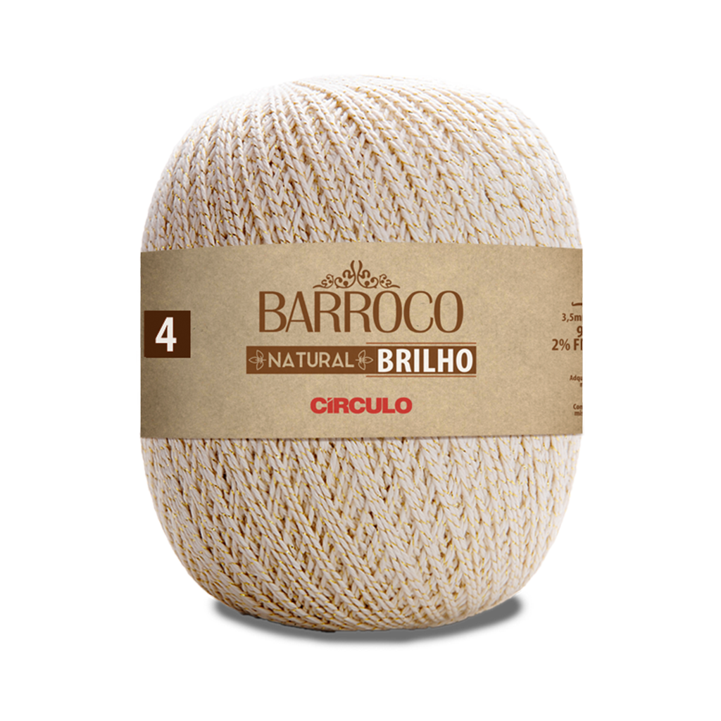 barroco natural brilho ouro 4 700g
