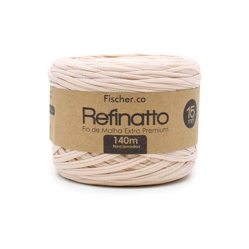 fio de malha refinatto fischer 1011 perola