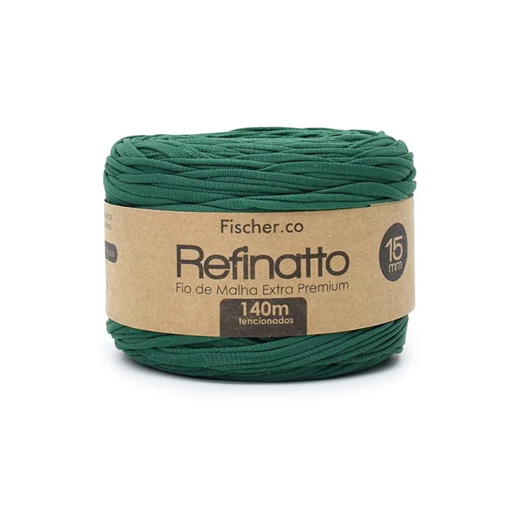 fio de malha refinatto fischer 1064 esmeralda especial