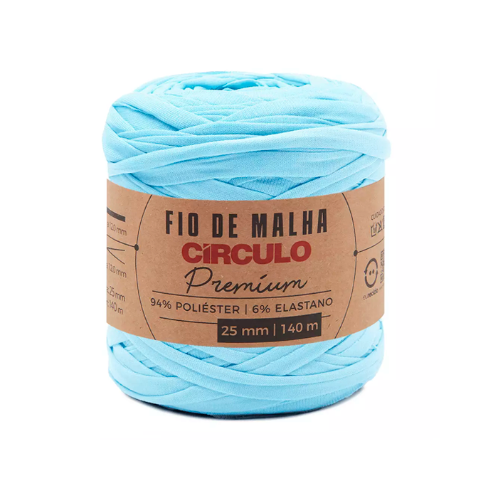 fio de malha extra premium circulo 140mts 2012 azul candy