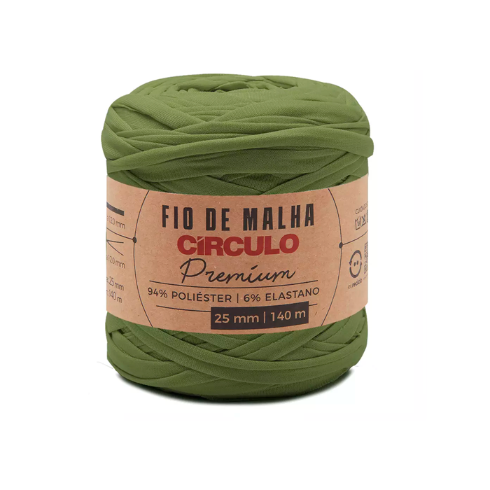 fio de malha extra premium circulo 140mts 5092 floresta selvagem