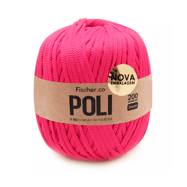 Fio Poli 5mm Fischer - 762 - Pink