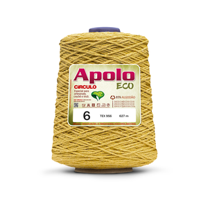 Barbante Apolo Círculo Número 6 - 600g (610 Metros) - 4156 - Cenoura