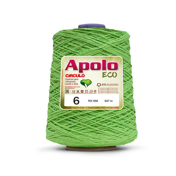 Barbante Apolo Eco Círculo 6 - 5086 - Limão