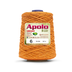 Barbante Apolo Círculo Número 6 - 600g (610 Metros) - 4156 - Cenoura