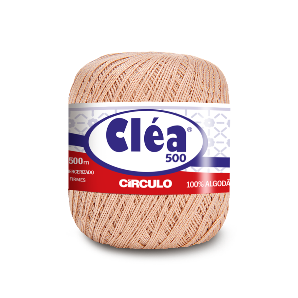 fio linha clea 500 7650 amendoa