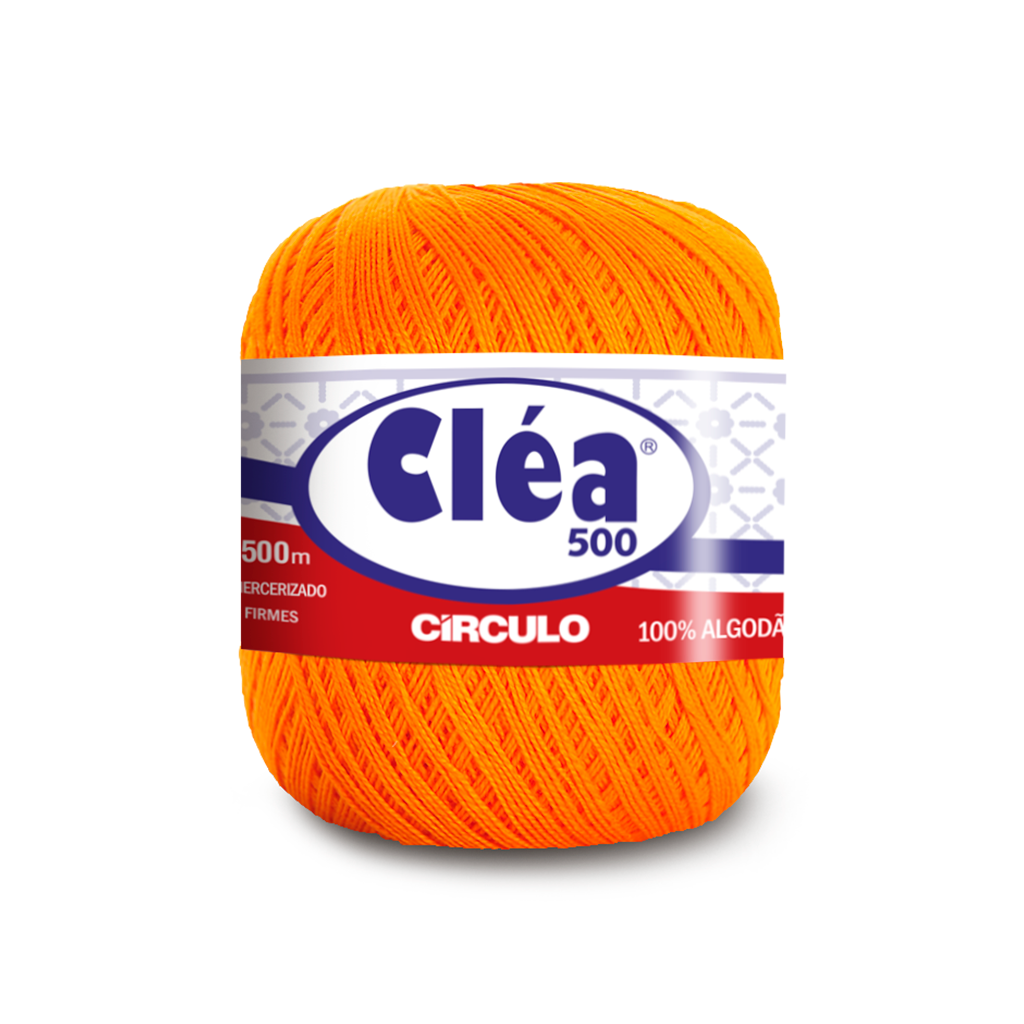 fio linha clea 500 4156 cenoura