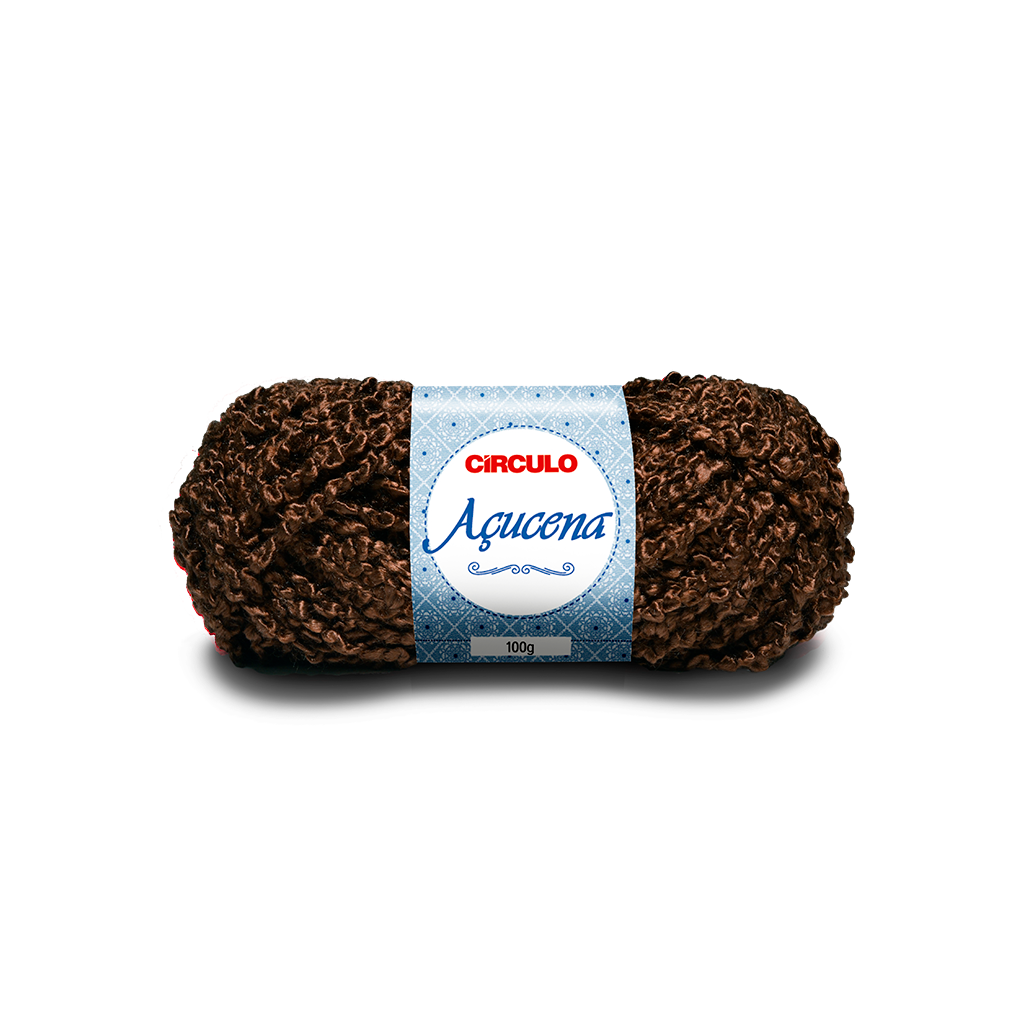 fio linha acucena 608 chocolate