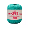 fio linha barbante ecotrama euroroma 200g 810 verde agua escuro