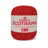 fio linha barbante ecotrama euroroma 200g 1000 vermelho