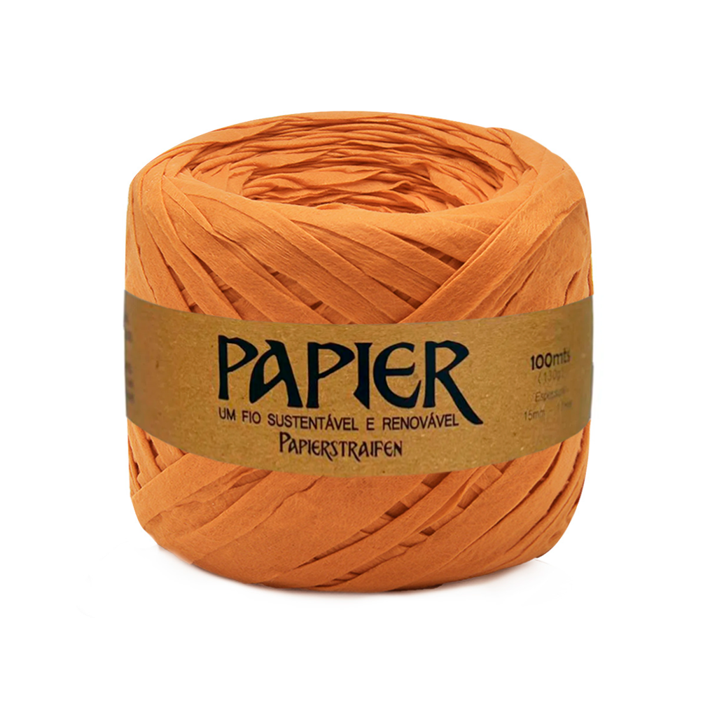fio papier fischer 518 capim dourado