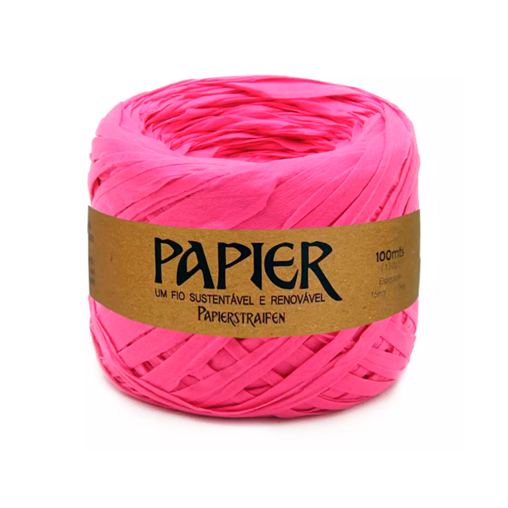 fio papier fischer 562 hot pink