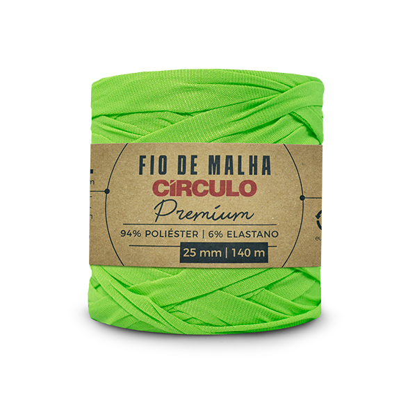 fio de malha premium circulo 6113 flash verde