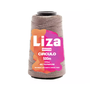 Fio Linha Liza Grossa Círculo - 187g - 8214 - Alumínio
