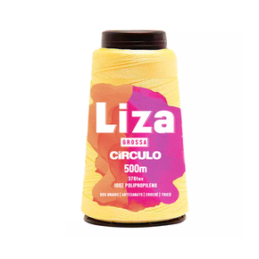 Fio Linha Liza Grossa Círculo - 187g 1074 - Creme