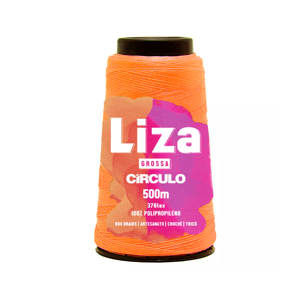 fio linha liza grossa circulo 1402 gema