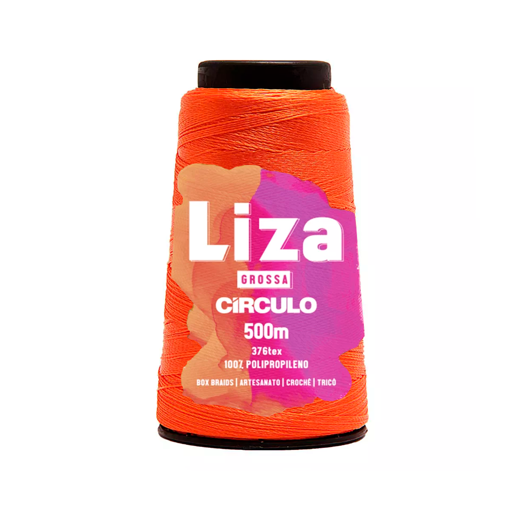 fio linha liza grossa circulo 4484 brasa