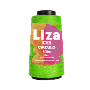 Fio Linha Liza Grossa Círculo - 187g 5203 - Greenery