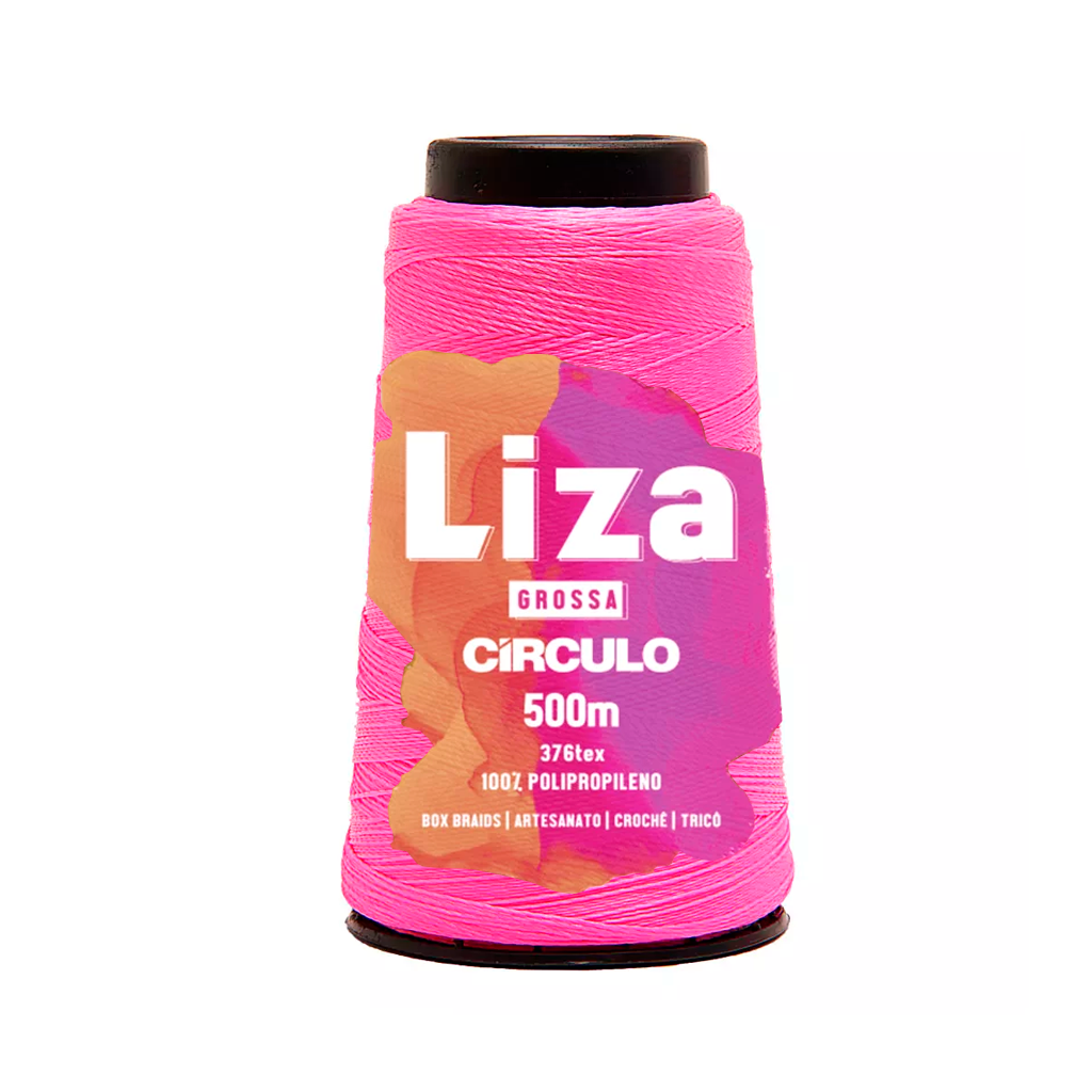 fio linha liza grossa circulo 6011 tulipa