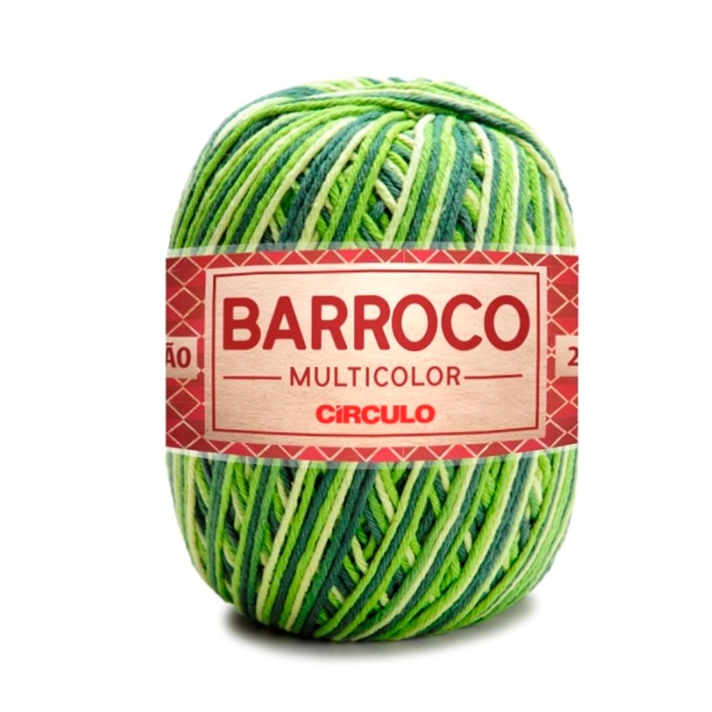fio linha barroco multicolor circulo 9536 gramado