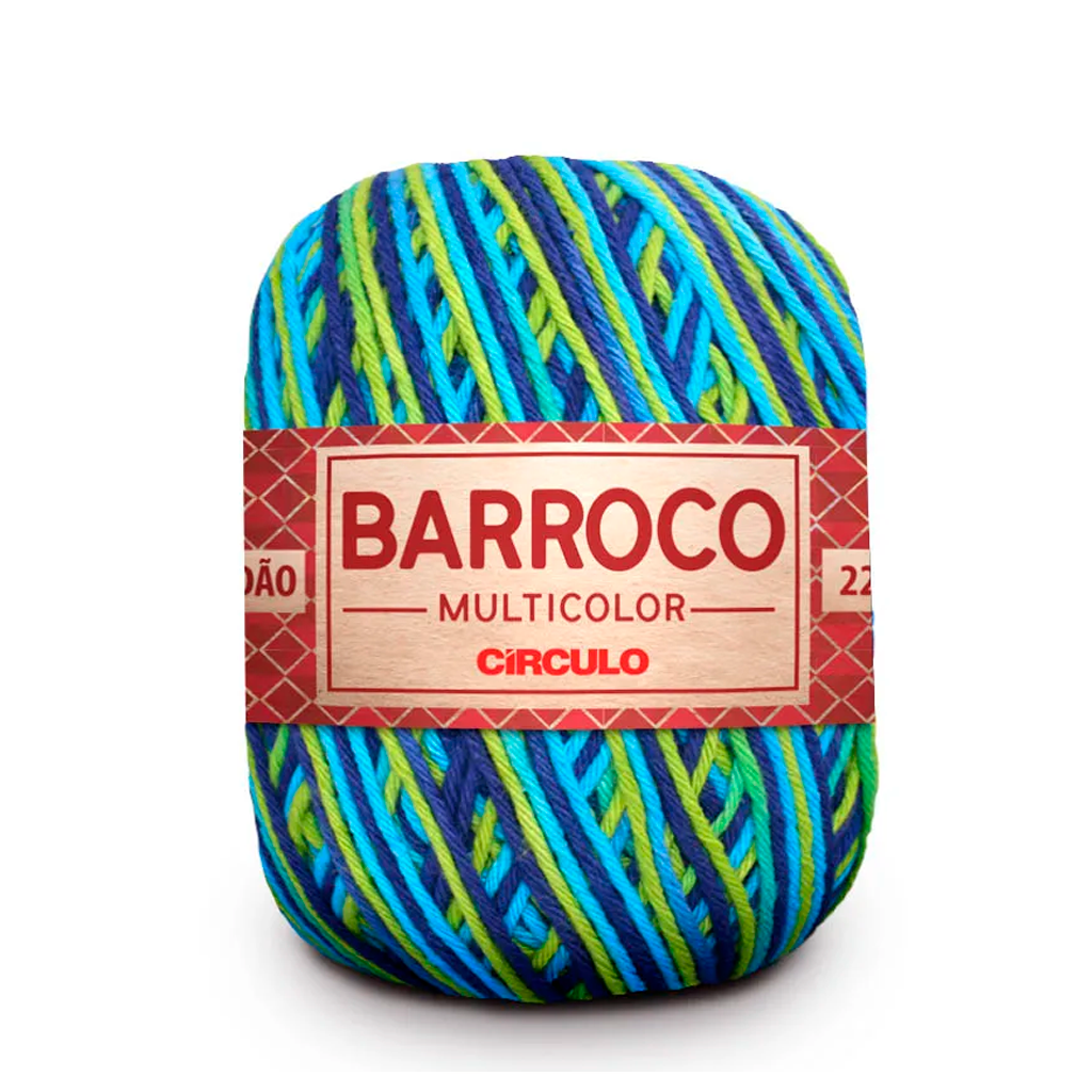 fio linha barroco multicolor circulo 9894 pavao