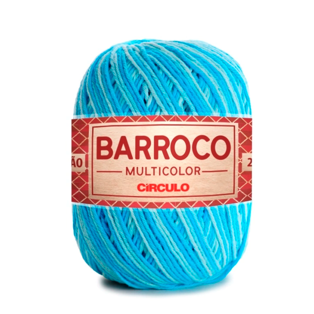 fio linha barroco multicolor circulo 9113 cascata
