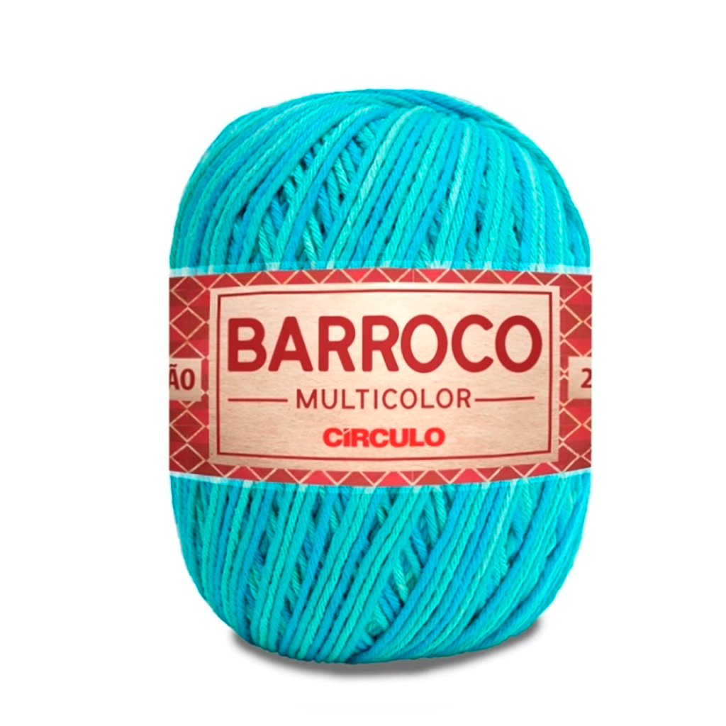 fio linha barroco multicolor circulo 9397 tiffany