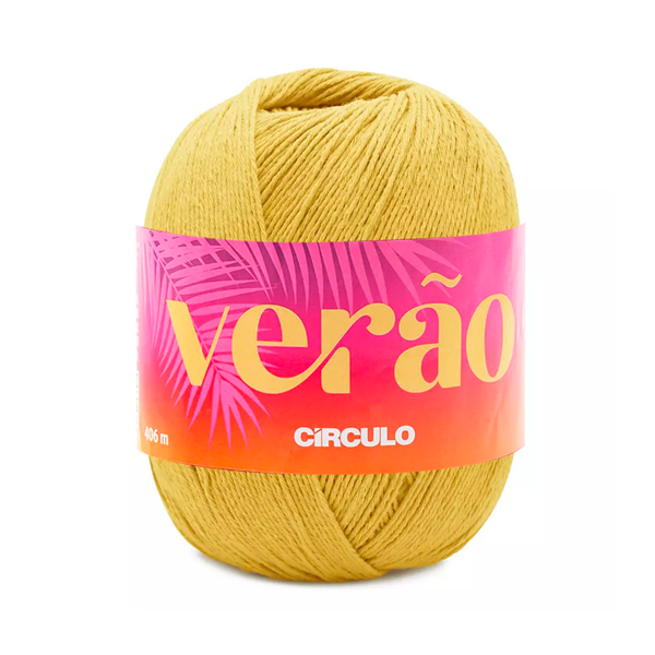 fio linha verao 1660 amarelo