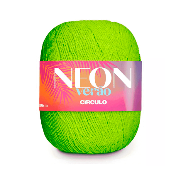 fio linha verao neon 5077 verde