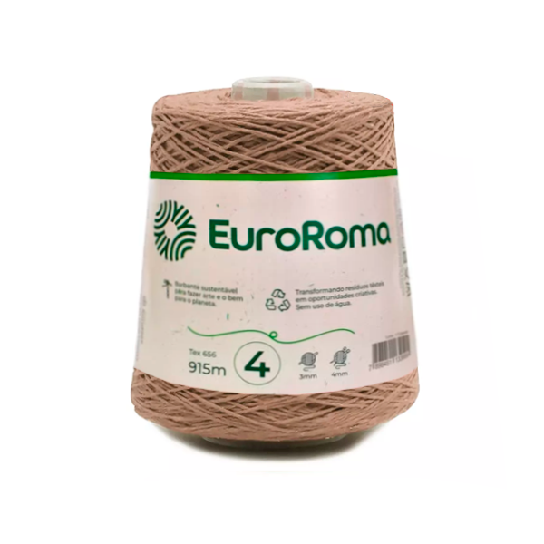 barbante euroroma 4 1110 bege