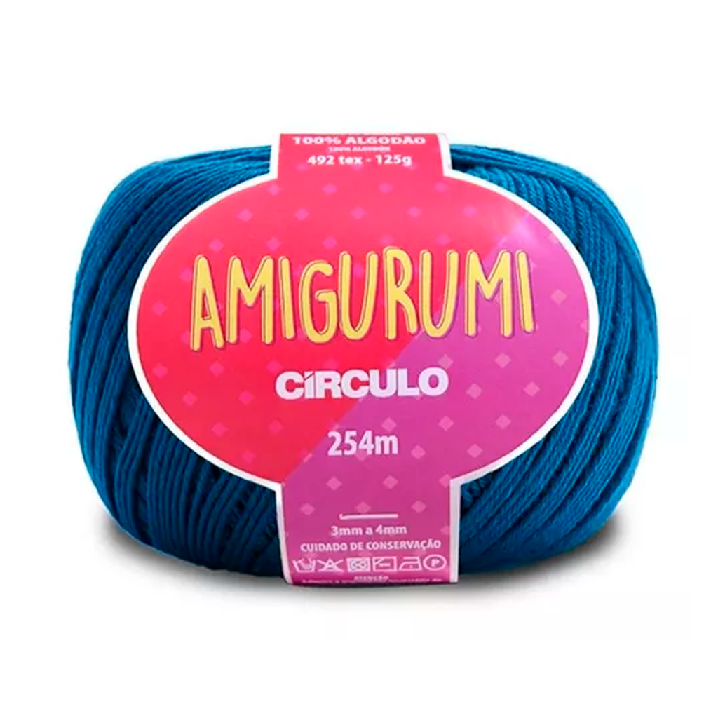 fio amigurumi circulo 2770 azul classico