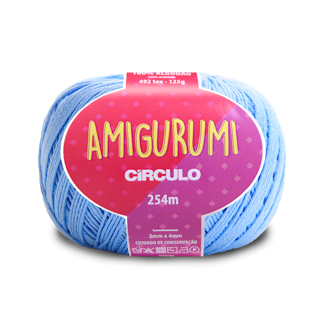 fio amigurumi circulo 2137 azul hortensia