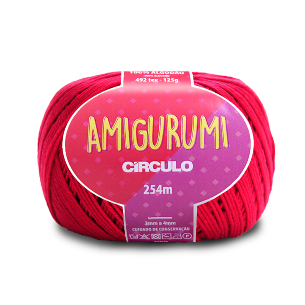 fio amigurumi circulo 3611 rubi