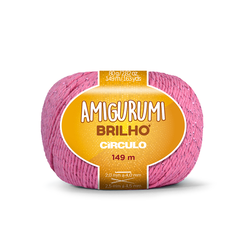fio linha amigurumi brilho circulo 3182 pitaya